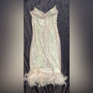 Sequin hocoming dress